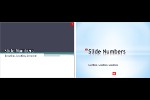 Changing Location of Slide Numbers in PowerPoint 2010