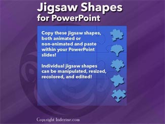 Jigsaw Shapes for PowerPoint (Full Slide Jigsaws)