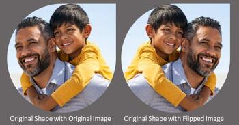 Flip and Rotate Picture Fills for Shapes in PowerPoint 365 for Mac