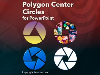 Polygon Center Circles for PowerPoint