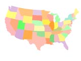Ungrouped USA Map